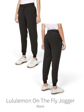 VEUC Lululemon On The Fly Jogger Black - size 8